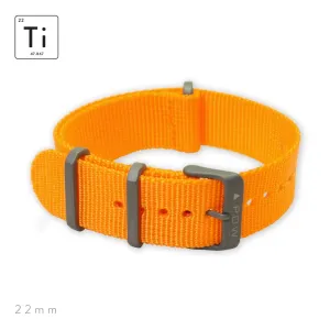 Ti-Ring Strap 22mm - Orange