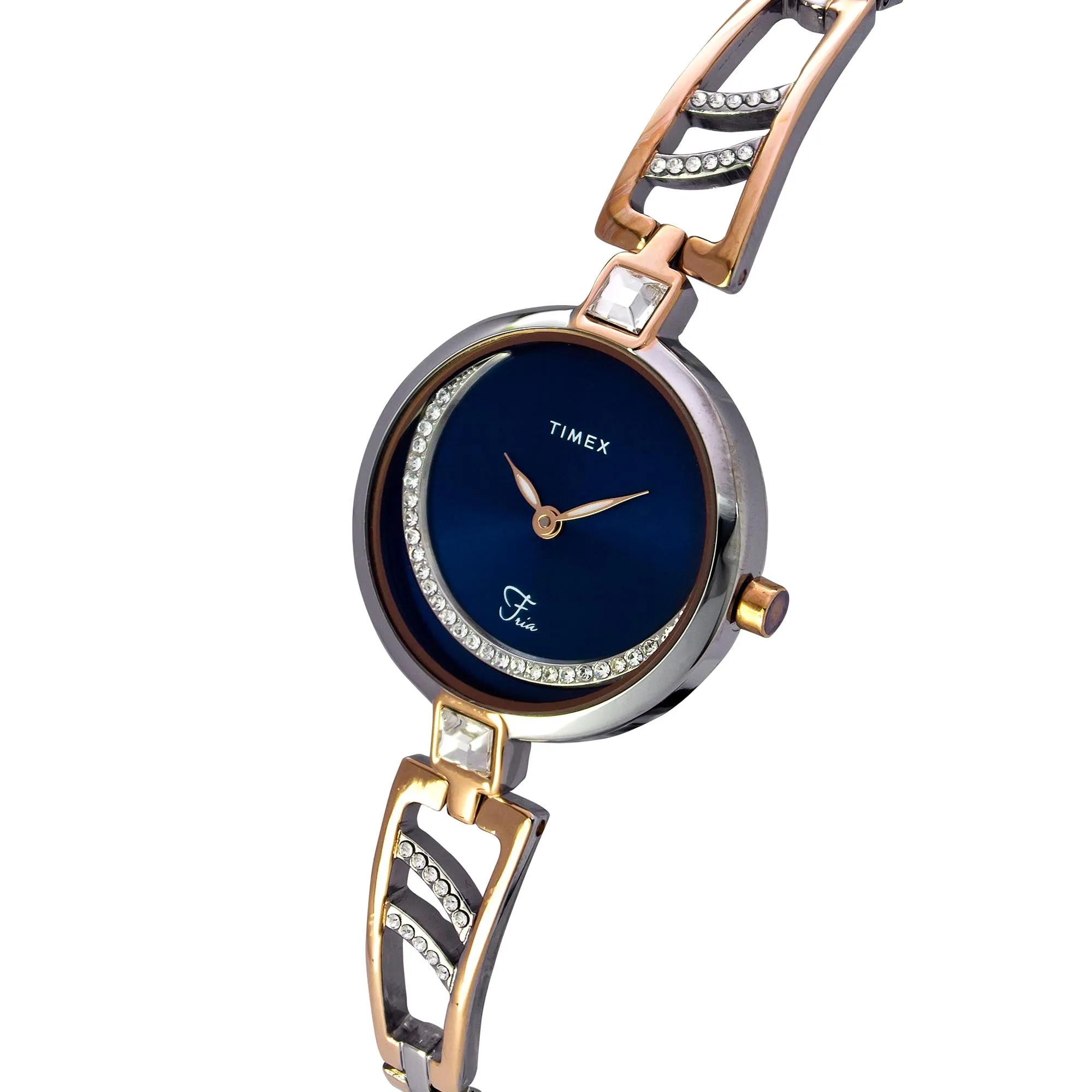 Timex Blue Dial Women Analog Watch - TWEL15202