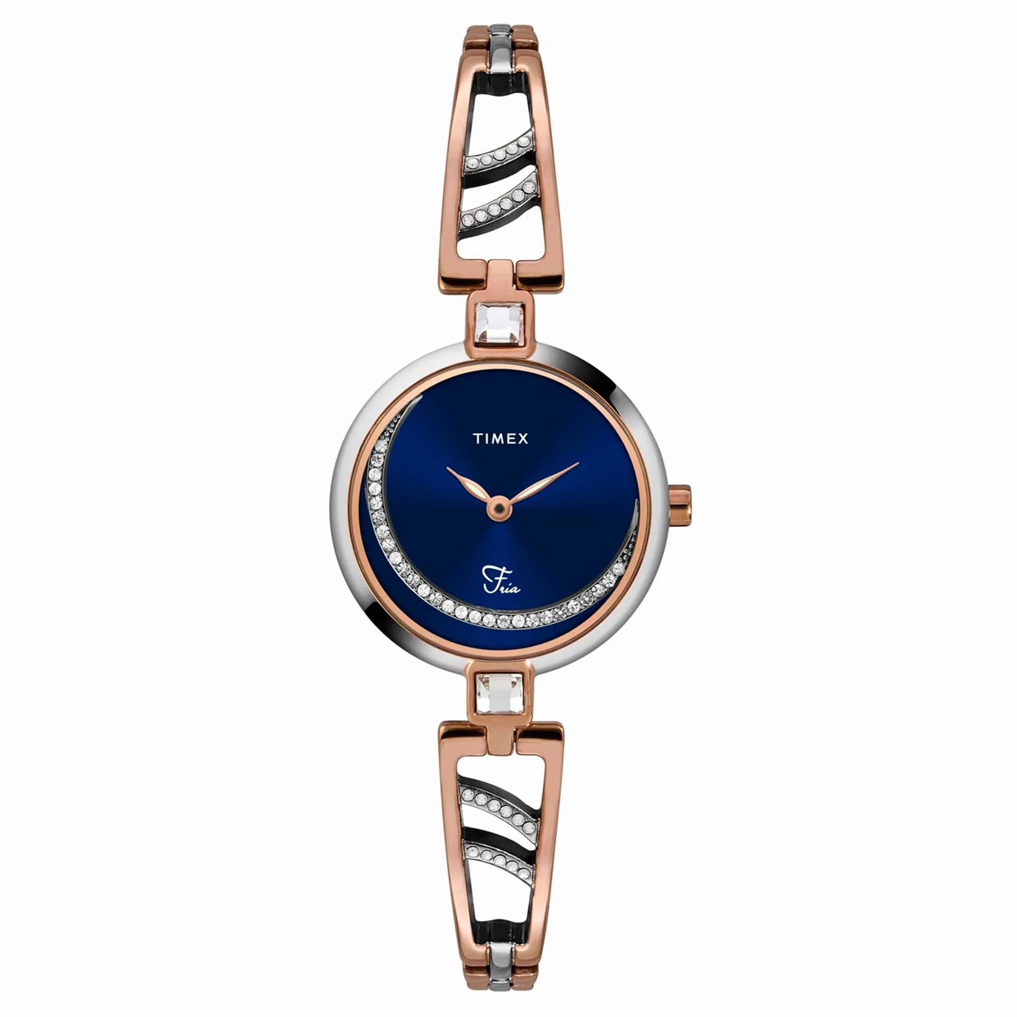 Timex Blue Dial Women Analog Watch - TWEL15202