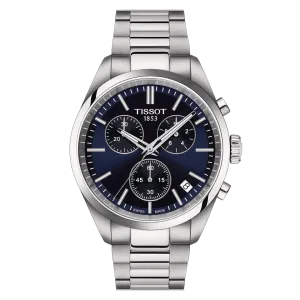 TISSOT T-Classic PR100 Chronograph 40mm Mens Watch T1504171104100