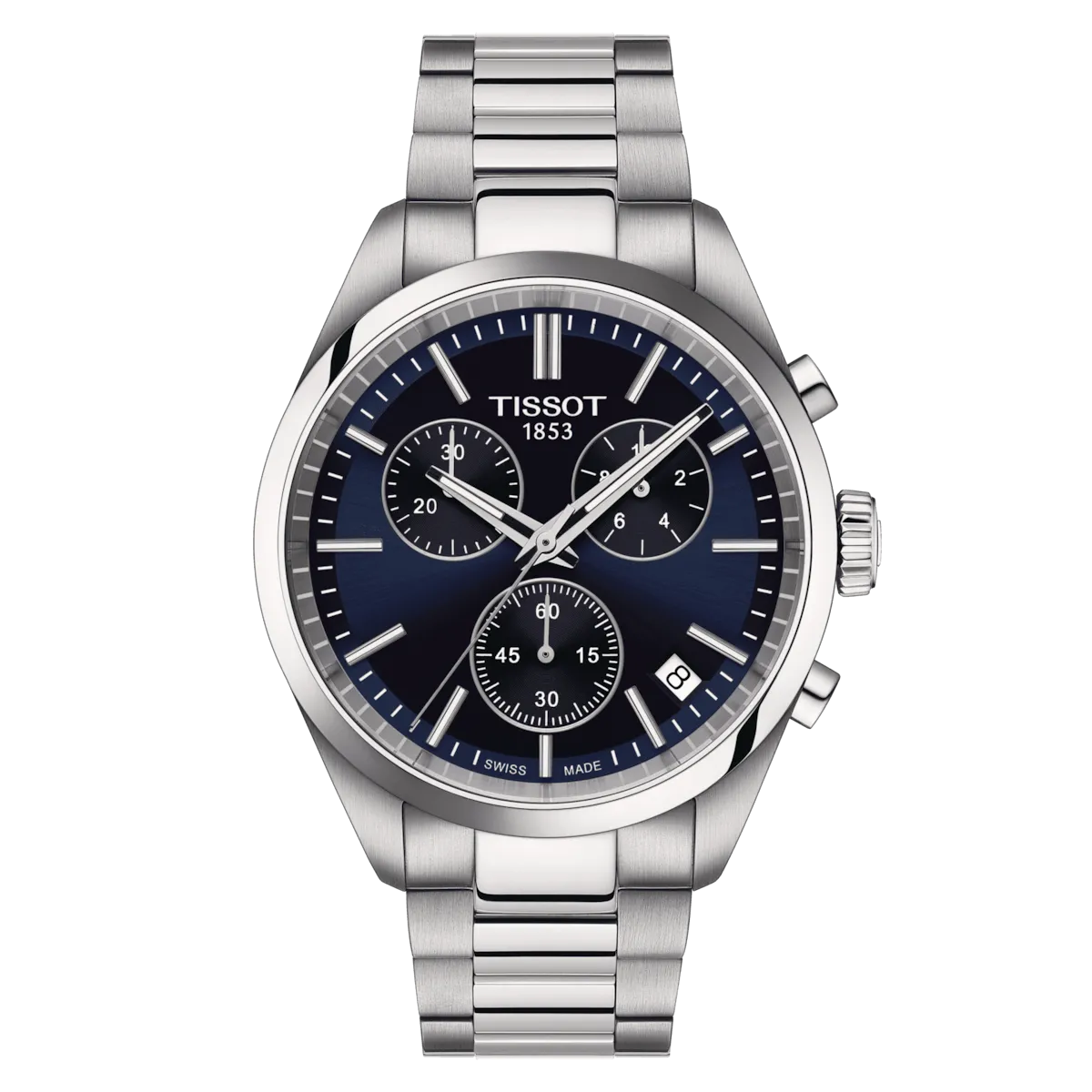 TISSOT T-Classic PR100 Chronograph 40mm Mens Watch T1504171104100