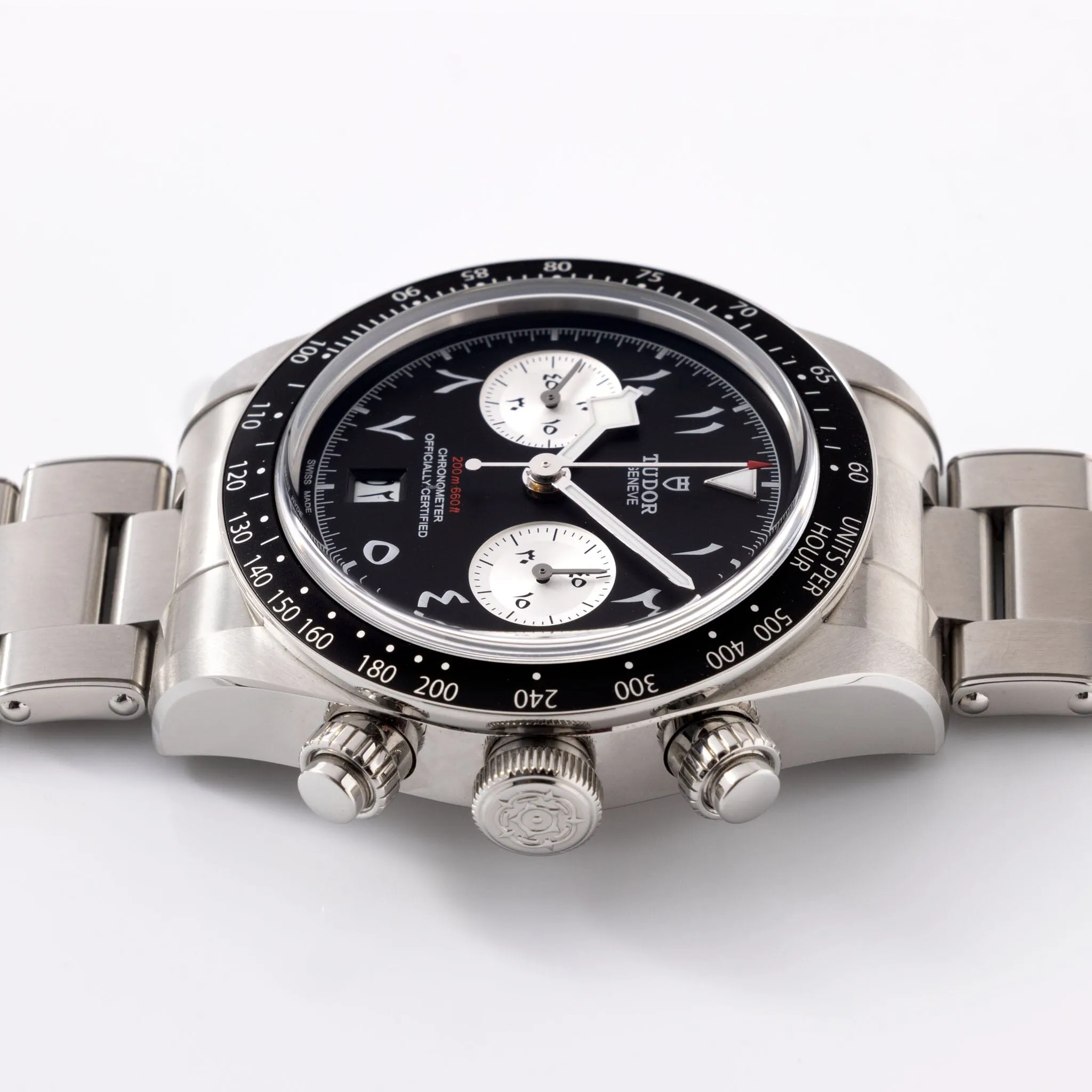 Tudor Black Bay Chrono Dubai Edition Arabic-Indic Numerals Ref 79360N
