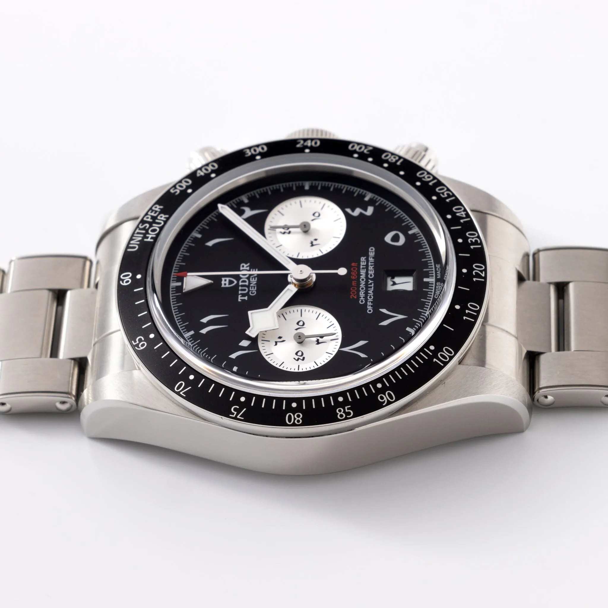 Tudor Black Bay Chrono Dubai Edition Arabic-Indic Numerals Ref 79360N