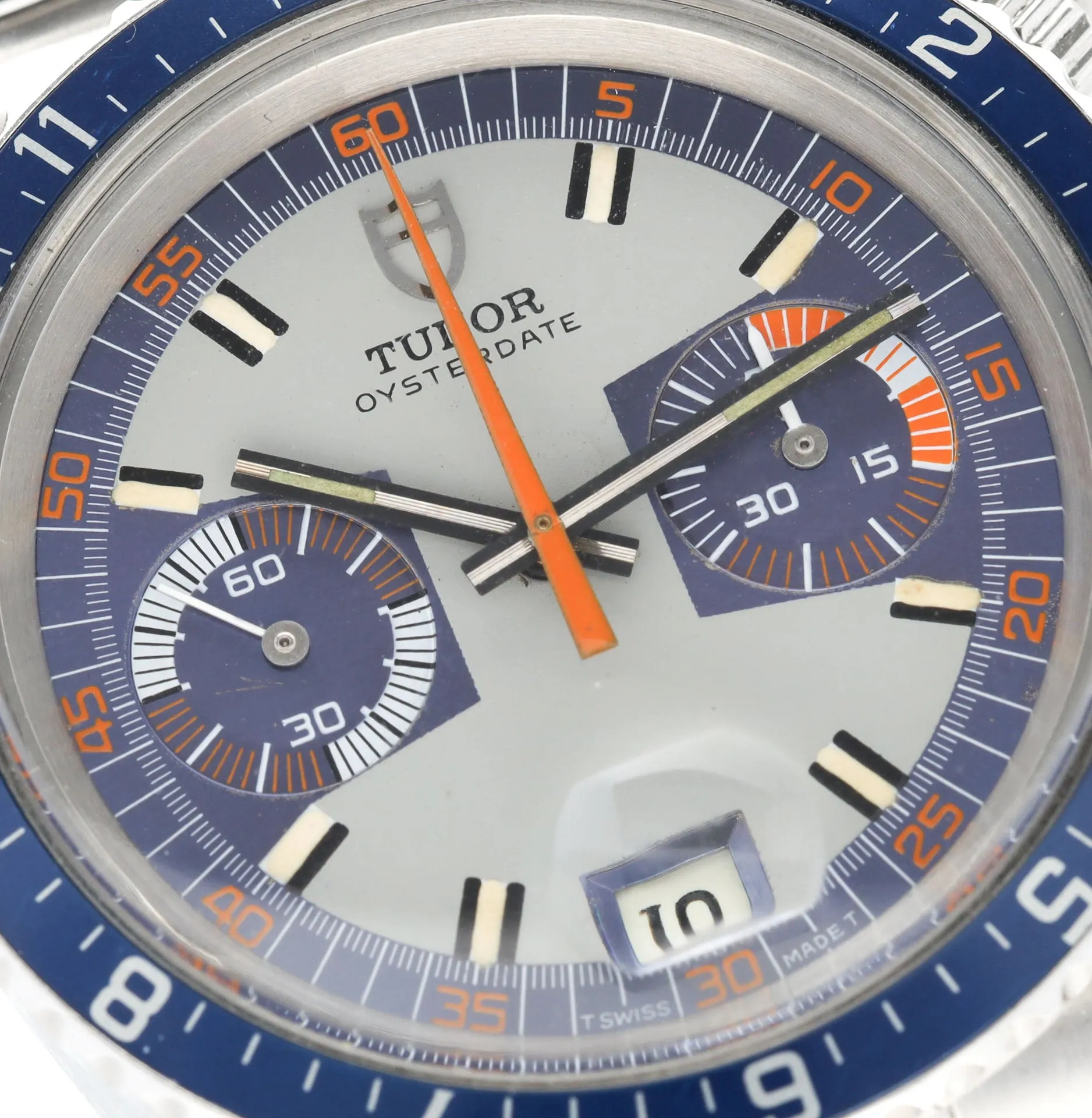 Tudor Monte Carlo Chronograph 7169 Blue Dial and Bezel