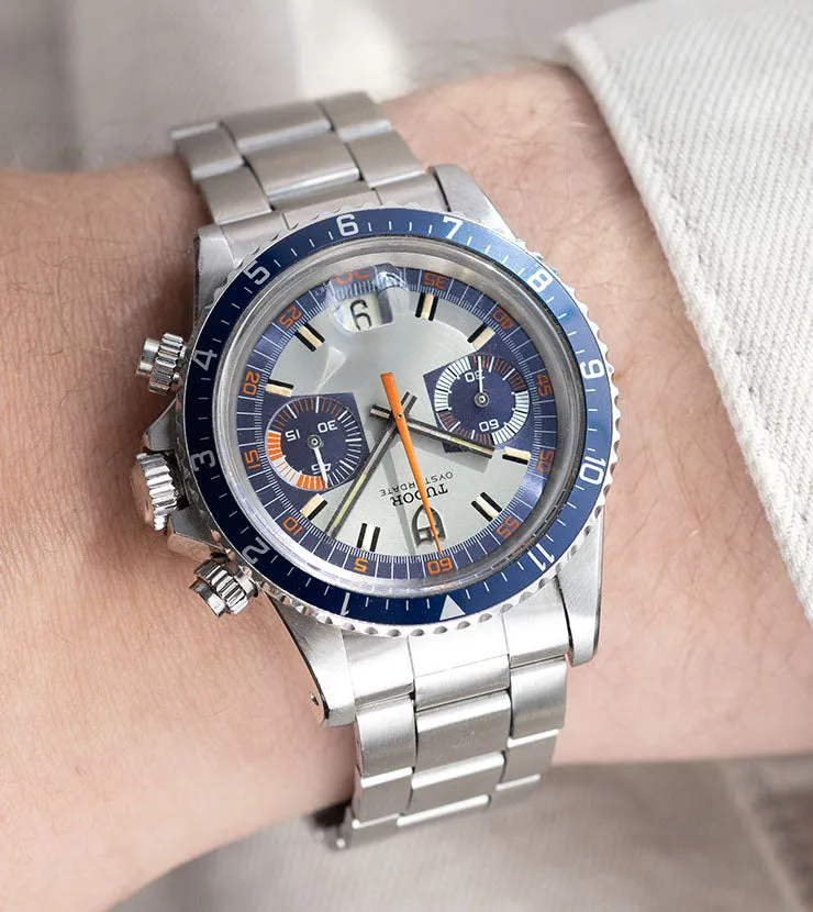 Tudor Monte Carlo Chronograph 7169 Blue Dial and Bezel