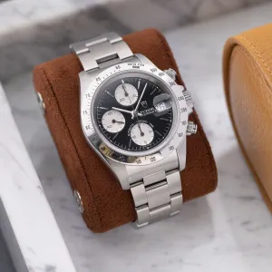 Tudor Prince Date Chronograph Black Dial Ref 79280
