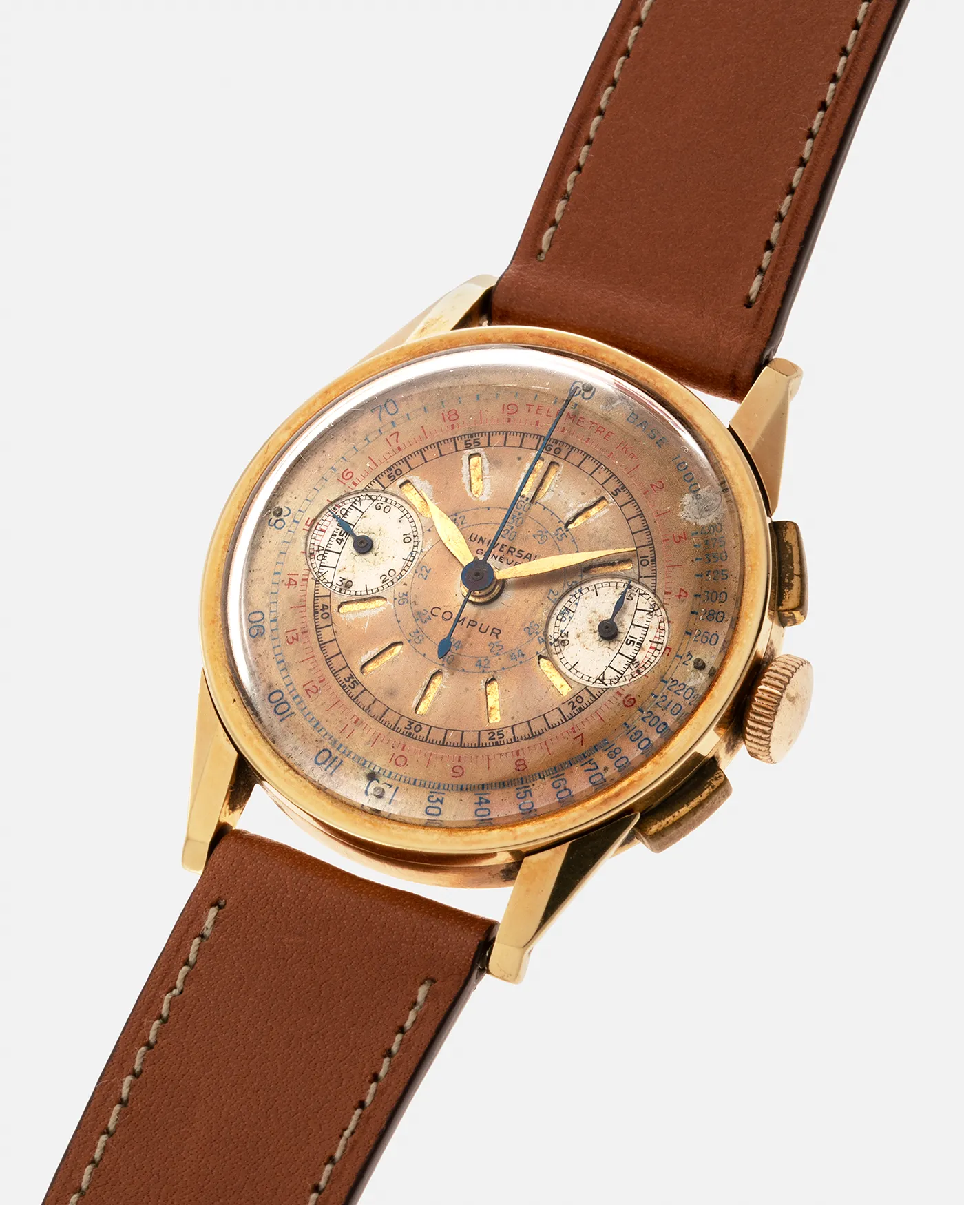 Universal Geneve Compur Sandwich Dial Jeanneret Case