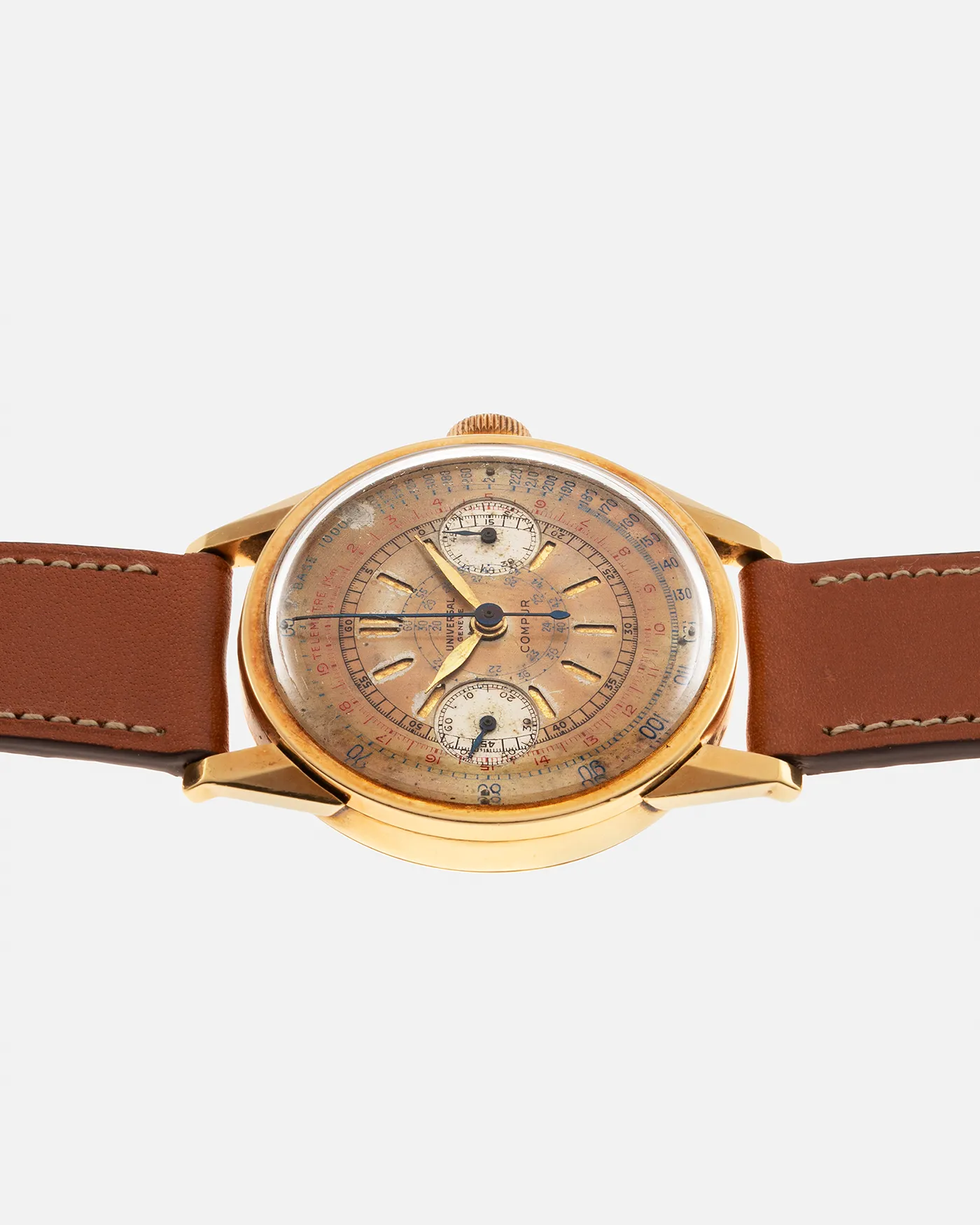 Universal Geneve Compur Sandwich Dial Jeanneret Case