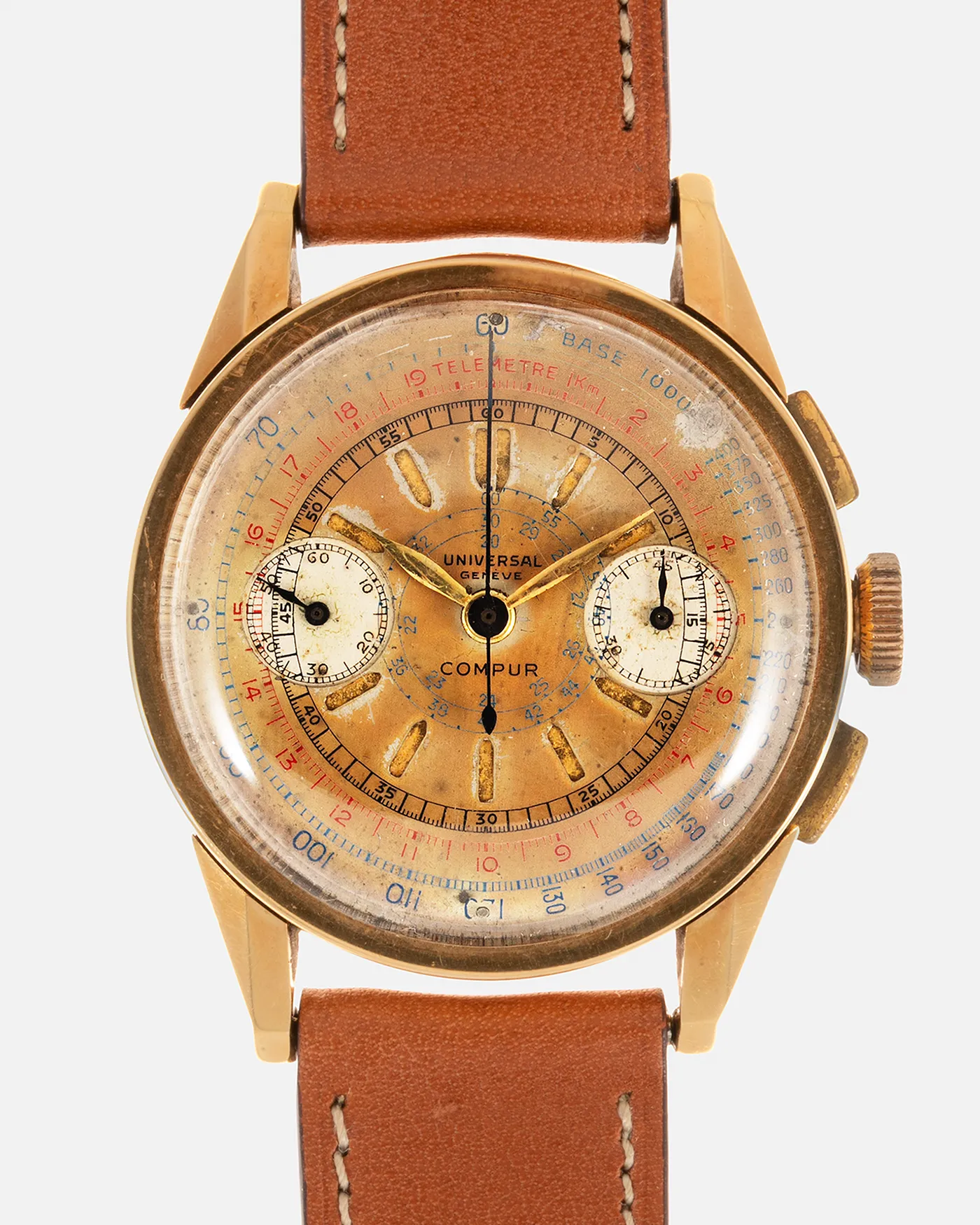 Universal Geneve Compur Sandwich Dial Jeanneret Case