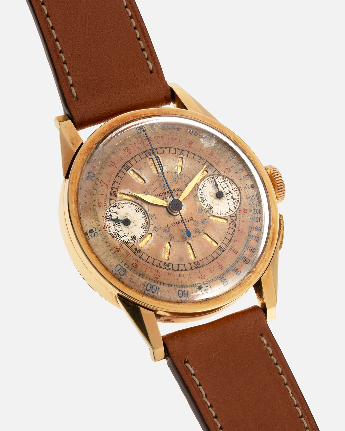 Universal Geneve Compur Sandwich Dial Jeanneret Case