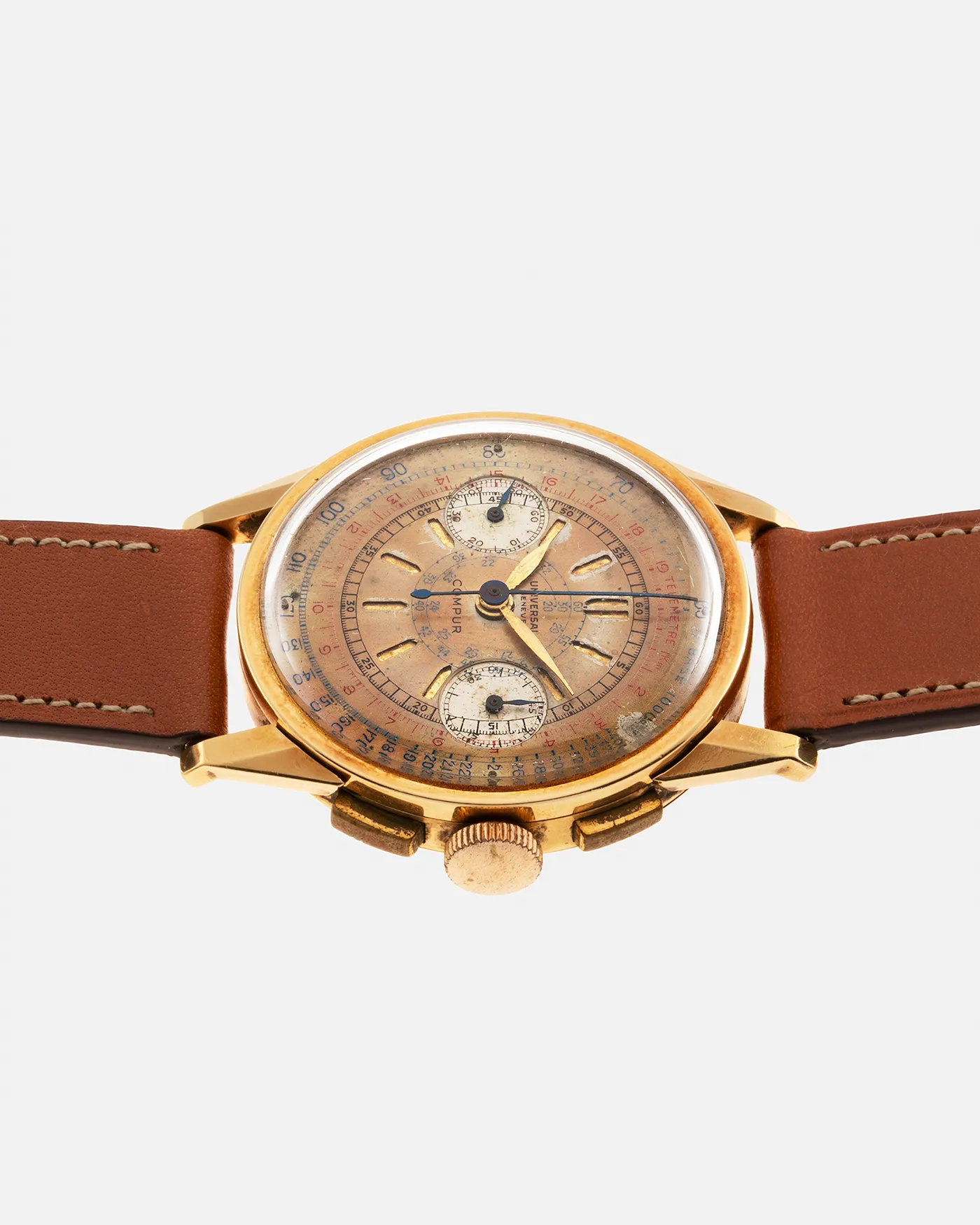 Universal Geneve Compur Sandwich Dial Jeanneret Case