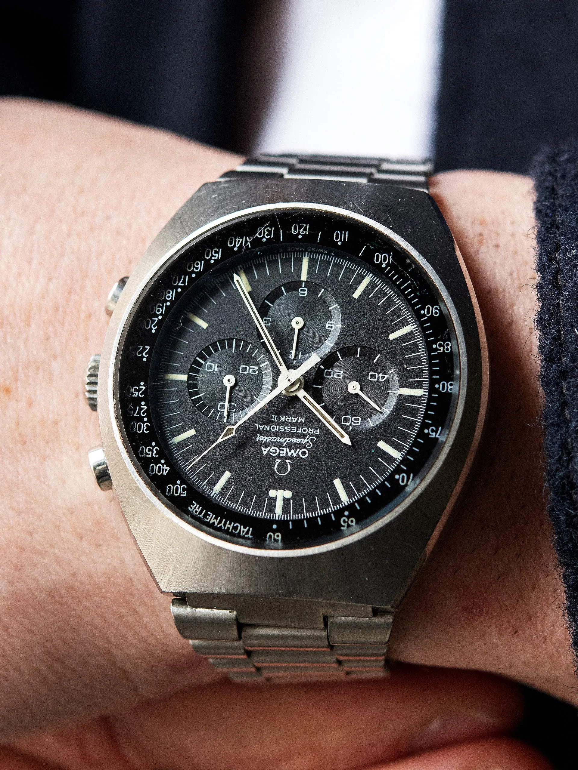 *Unpolished* 1970 Omega Speedmaster Professional MARK II (Ref. 145.014) "Cal. 861"