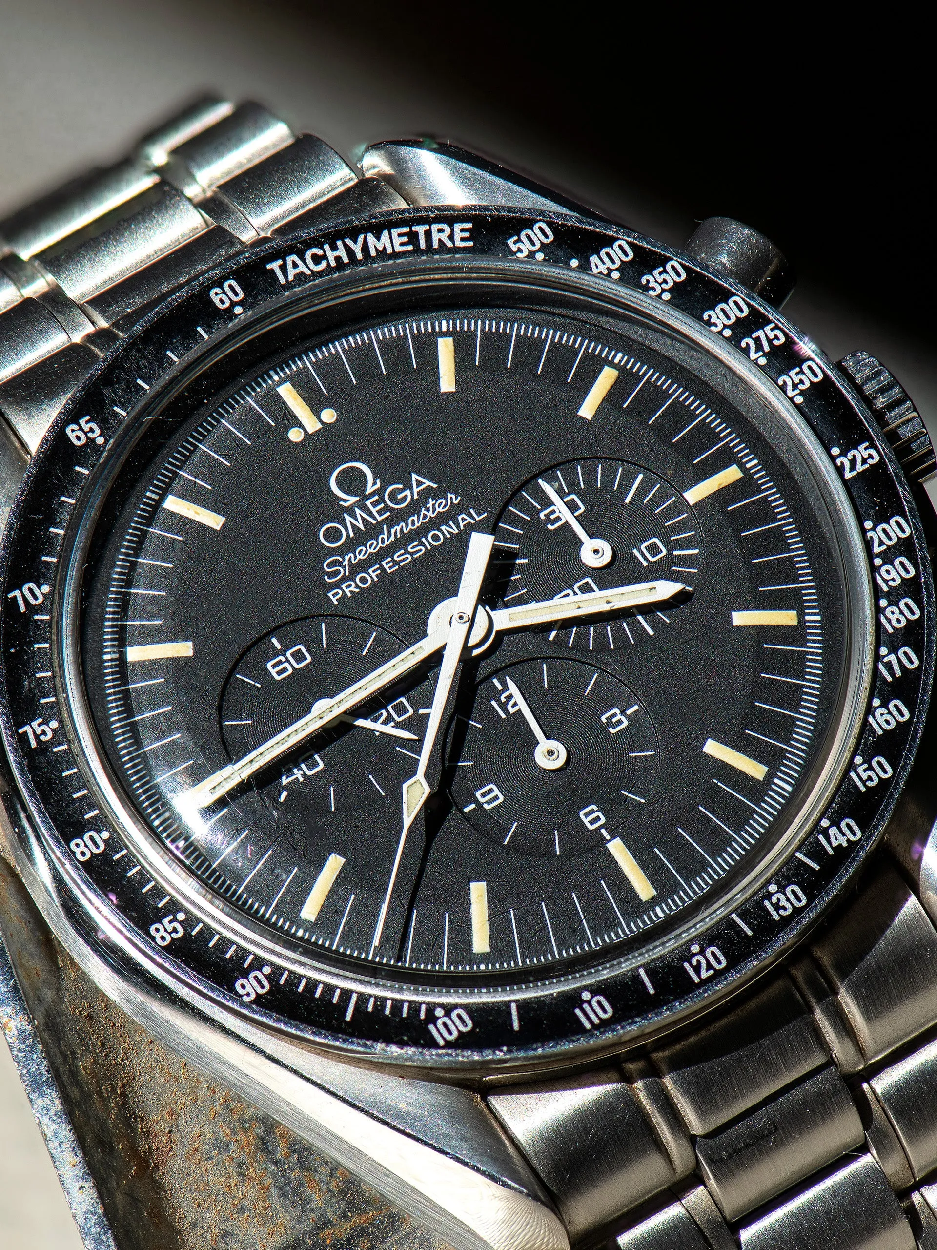 *Unpolished* 1994 Omega Speedmaster Professional (Ref. 3592.50) "Sapphire Case Back"