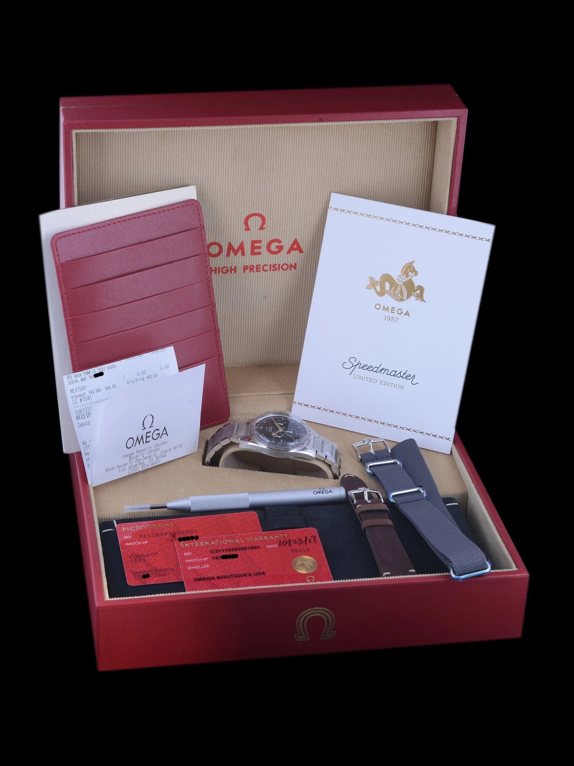 *Unworn* 2017 OMEGA Speedmaster Ref. 311.10.39.30.01.001 "60th Anniversary Limited Edition" with Box and Papers