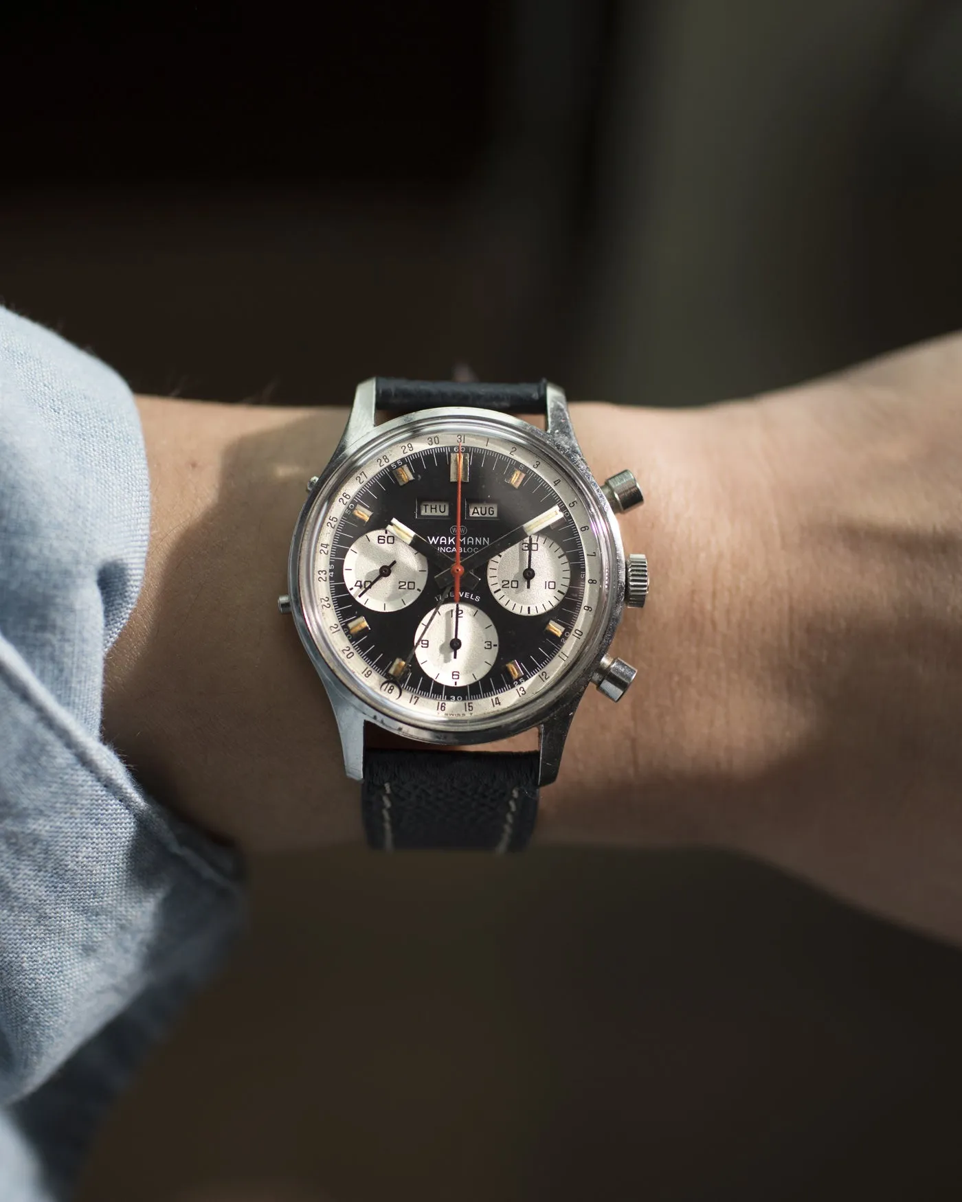 Wakmann Triple Calendar Chronograph Full Set