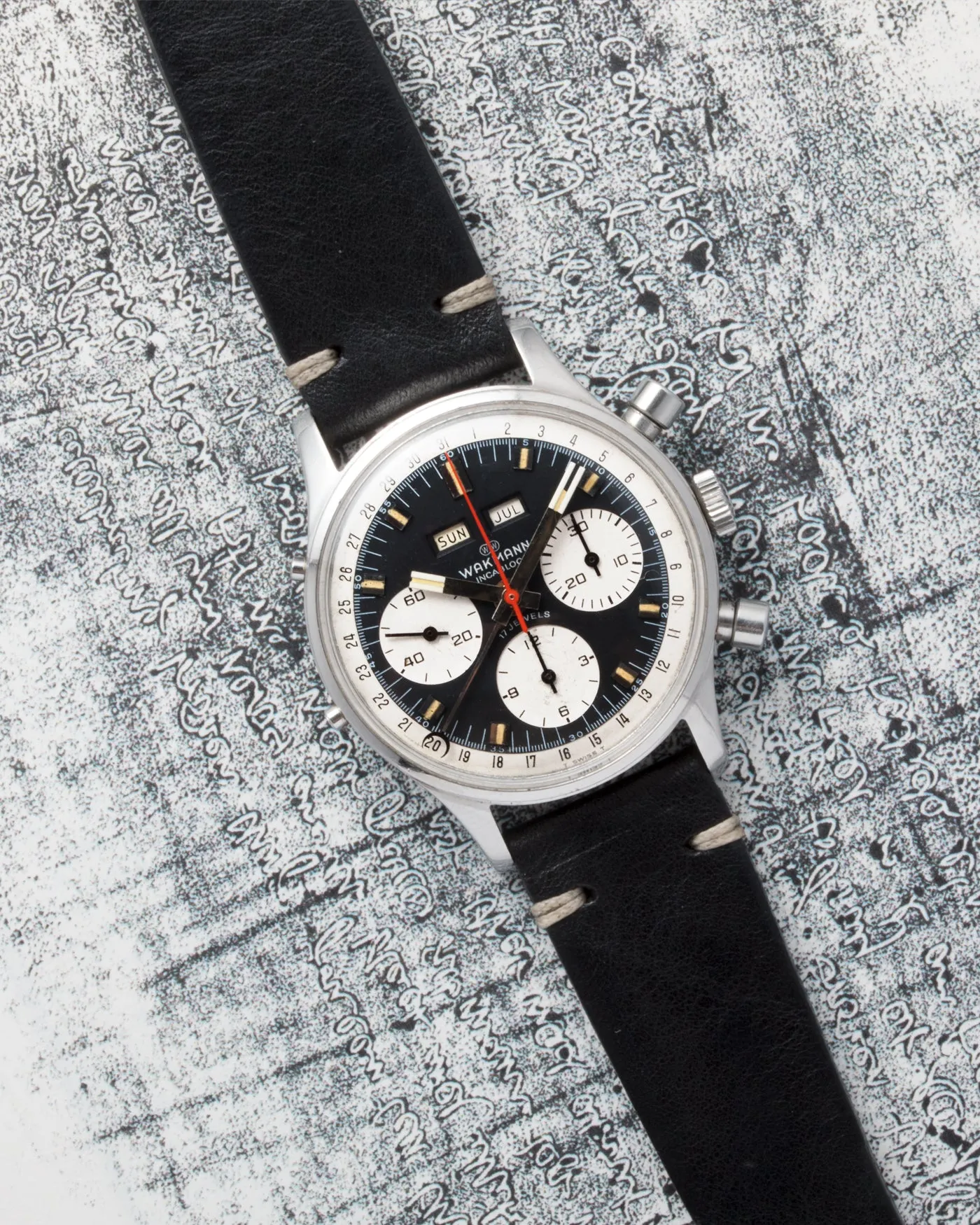 Wakmann Triple Calendar Chronograph