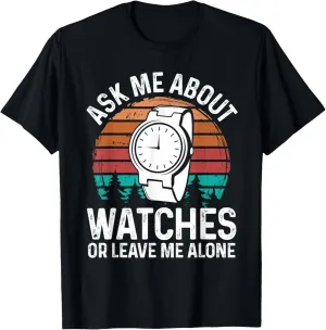 Watch Collecting Box Watch Collector Book Watch Collection T-Shirt