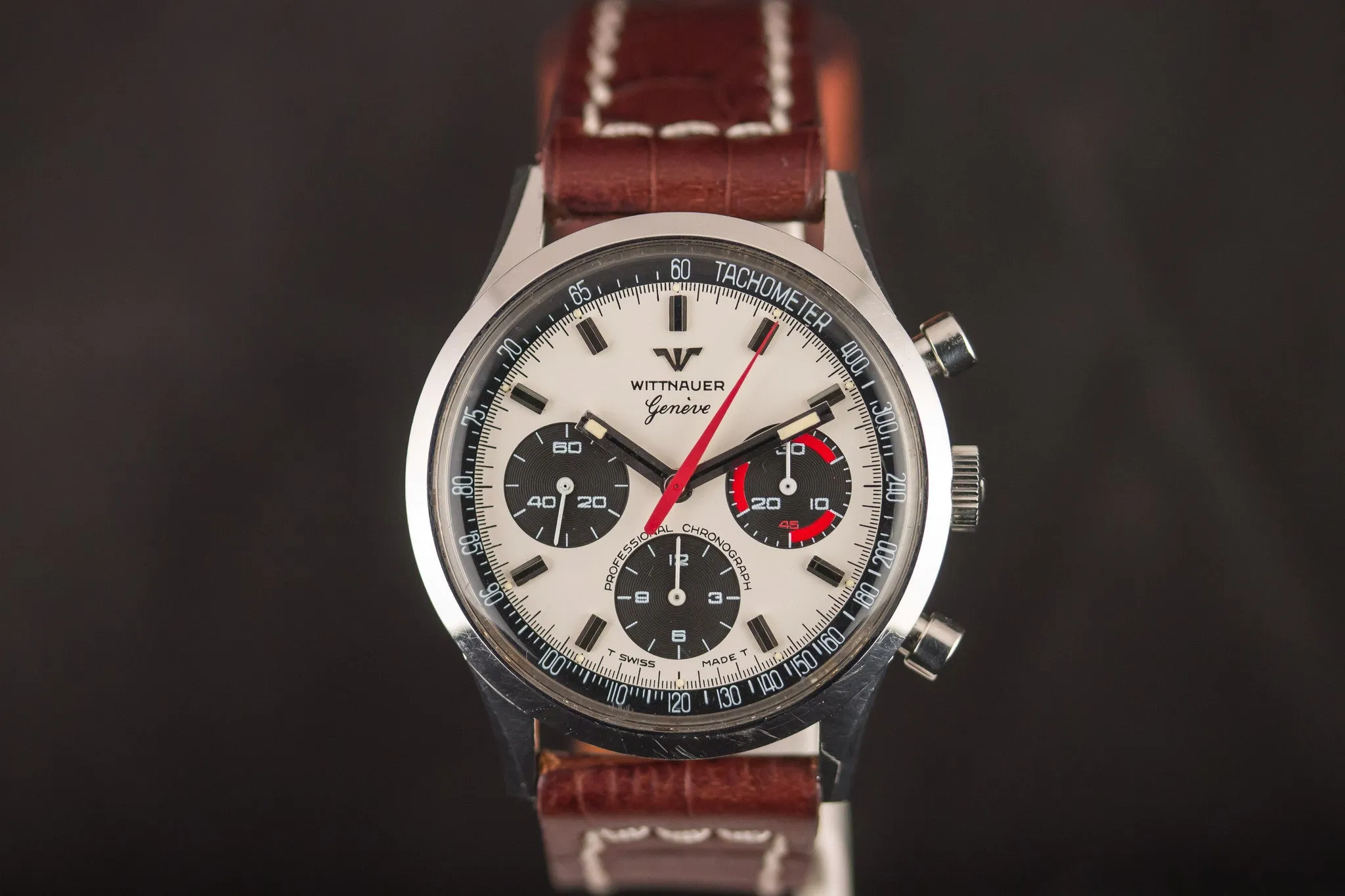 Wittnauer "Panda Dial" Chronograph Ref. 8024