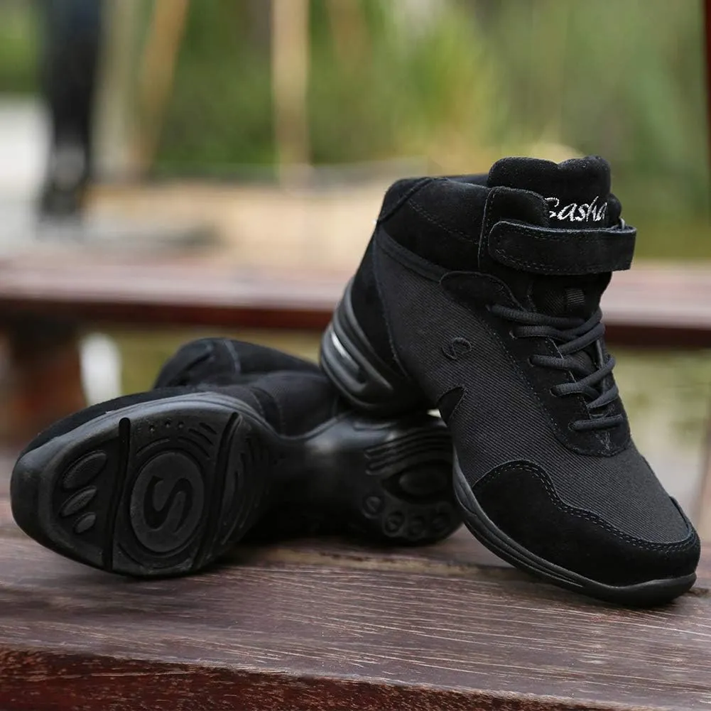 Women's Breathable Dance Sneakers Split Sole Modern Jazz Fittness Dance Boots,Model B53