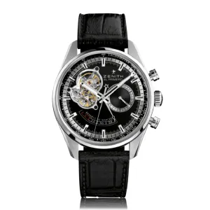 ZENITH El Primero Chronomaster Open Black Mens Watch 03.2080.4021/21.C496