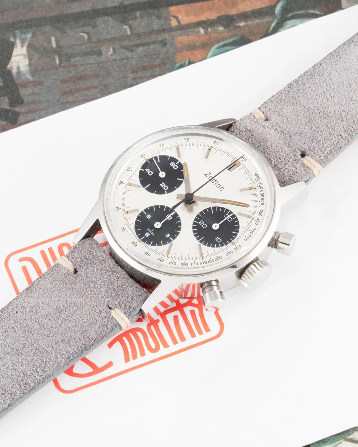 Zodiac Panda Chronograph